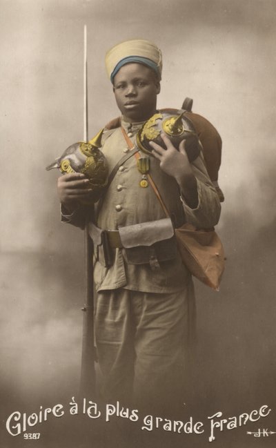 Soldado senegalés de French Photographer